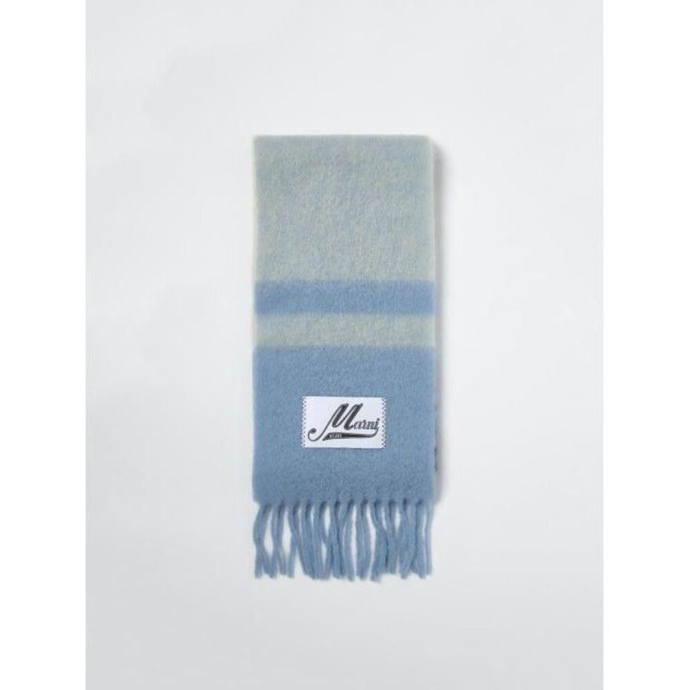 Striped Mohair Scarf